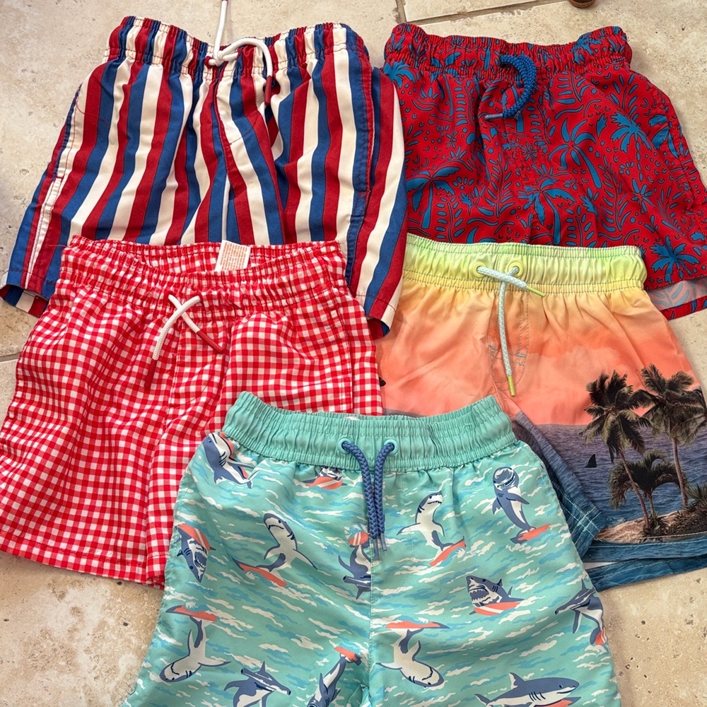 Boys swim trunk bundle